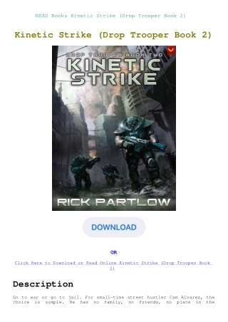READ Books Kinetic Strike (Drop Trooper Book 2)