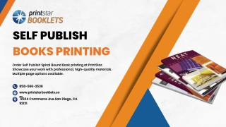 Self Publish Books Printing