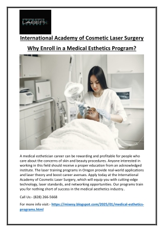 Laser Training in Oregon Certification & Career Growth
