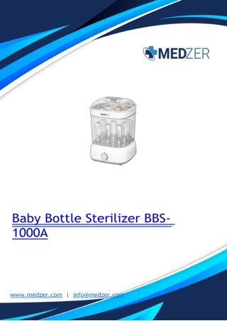 Baby Bottle Sterilizer BBS-1000A