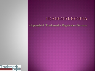 Copyright Trademarks Registration Services