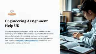 Engineering Assignment Help UK