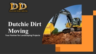 Dutchie Dirt Moving- Transform Your Outdoors with Landscape Rocks in Lethbridge