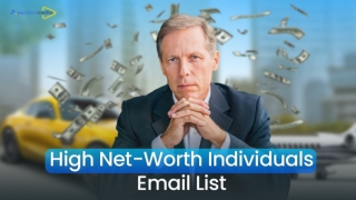 High Net Worth Individuals Email List PPT 1