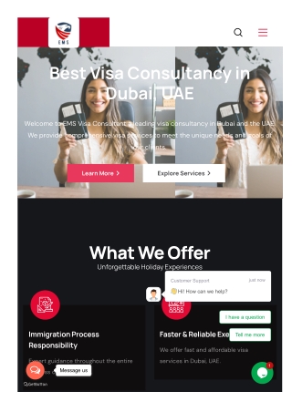Document clearing services dubai  Ems visa consultant
