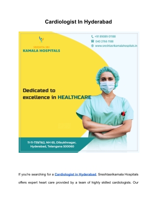Cardiologist In Hyderabad (1)