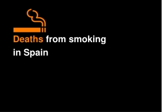 Deaths from smoking