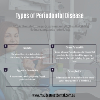 Types of Periodontal Disease