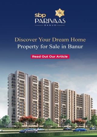 Discover Your Dream Home Property for Sale in Banur