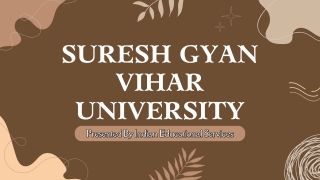 Suresh Gyan Vihar University