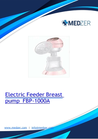 Electric Feeder Breast pump FBP-1000A