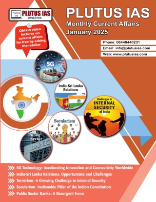 Monthly Current Affairs 2025 Plutus IAS