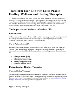 Transform Your Life with Lotus Pranic Healing k2 03.01.2025