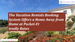 Vacation Rentals Booking System