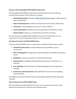 DumpsBoss MCD-ASSOC Dumps – Certification Prep Made Easy