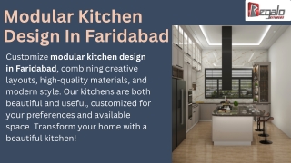 Modular Kitchen Design In Faridabad