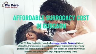 Surrogacy Cost In Gurgaon | We Care Health Services