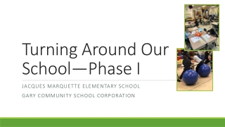 Turning Around Our School—Phase I