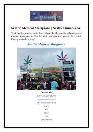 Seattle Medical Marijuana  Seattlecannabis.co
