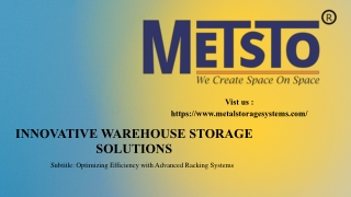 Innovative Warehouse Storage Solutions