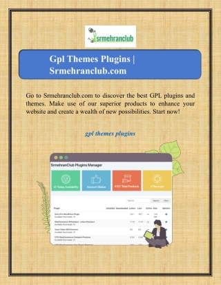Gpl Themes Plugins | Srmehranclub.com