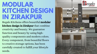 Modular Kitchen Design In Zirakpur