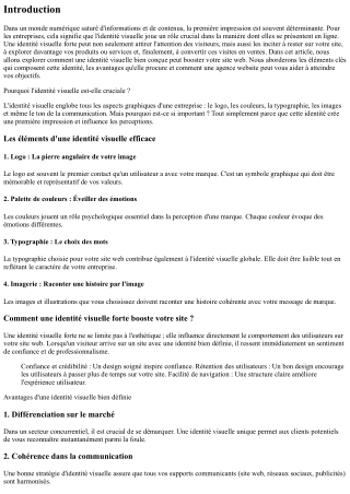 Comment une identité visuelle forte booste votre site ?