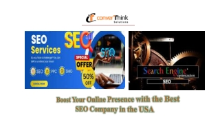 Boost Your Online Presence with the Best SEO Company in the USA