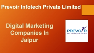Digital Marketing Companies In Jaipur