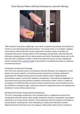 SmartSecurityPatternsDefiningContemporaryLocksmithOfferings