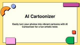 AI turn photo into cartoon free