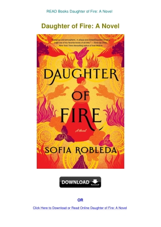READ Books Daughter of Fire A Novel