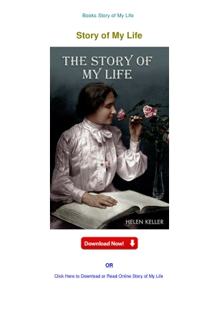 Books Story of My Life