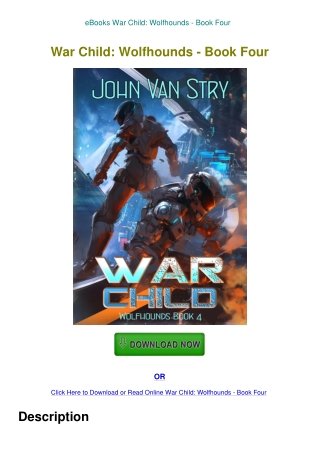 eBooks War Child Wolfhounds - Book Four