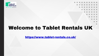 Tablet Rentals - I phone 11 Pro