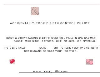 2 Birth Control Pills At A Time