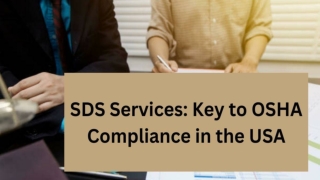 SDS Services_ Key to OSHA Compliance in the USA