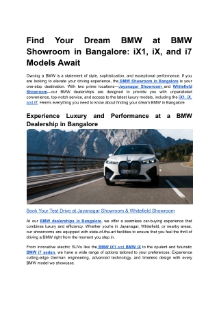 Find Your Dream BMW at BMW Showroom in Bangalore_ iX1, iX, and i7 Models Await (1)