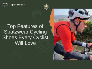 Top Features of Spatzwear Cycling Shoes Every Cyclist Will Love