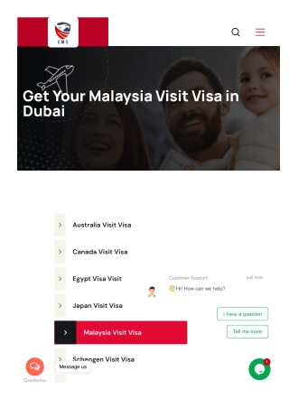 Malaysia Tourist visa for UAE Residents