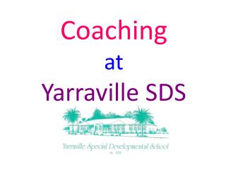 Coaching at Yarraville SDS