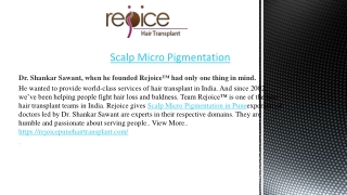 Scalp Micro-pigmentation