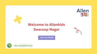 Best Preschool in Kanpur | Allen Kids |  91-6390907015