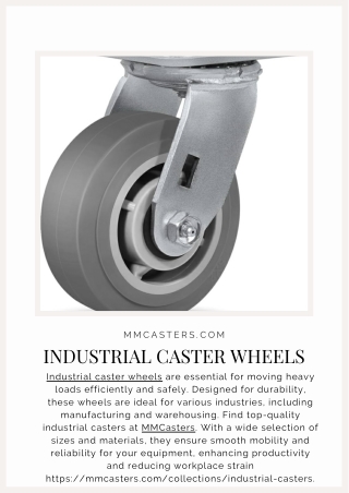 industrial caster wheels