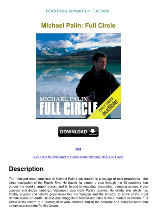 READ Books Michael Palin Full Circle