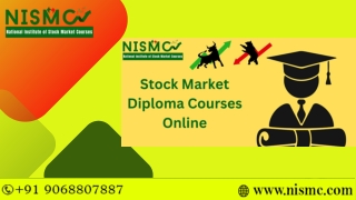 Stock Market Diploma Courses Online