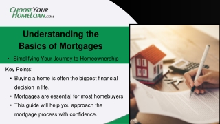 Understanding the Basics of Mortgages