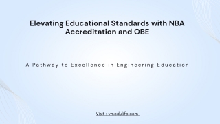 The Importance of NBA Accreditation for Outcome-Based Education (OBE)