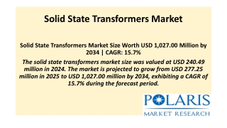 Solid State Transformers Market