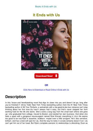 Books It Ends with Us